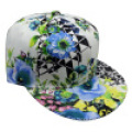 Gorra de béisbol con tejido floral con Snapback Sb15112